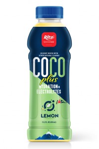 15.2 fl oz Pet Bottle lemon Coconut water  plus Hydration electrolytes 1